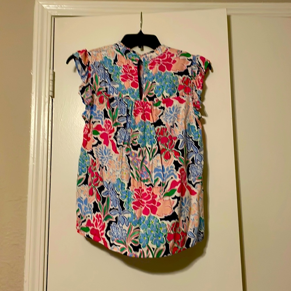 Floral tank, blouse Belk 1x